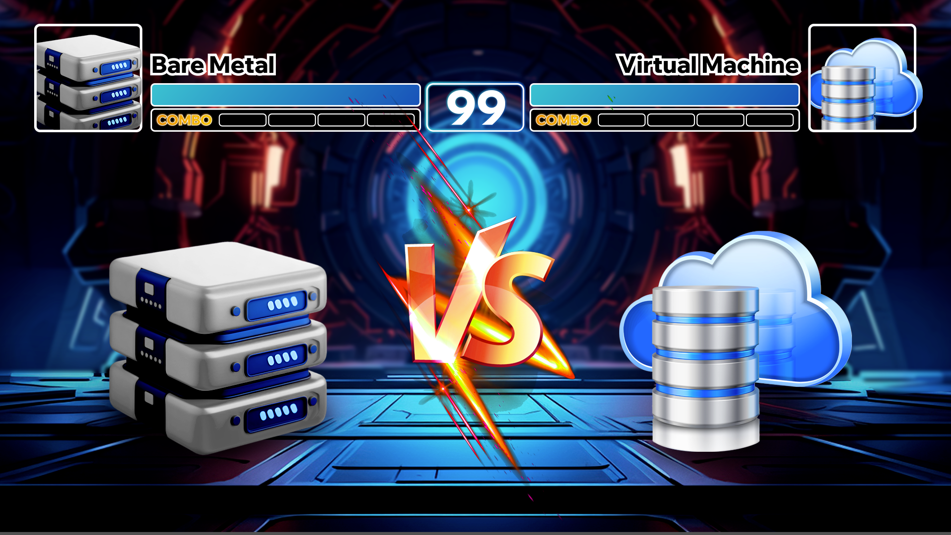 Bare metal VS Virtua MAchine