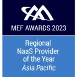 Mef awards 2023 regional NaaS provider of the year asia pasific